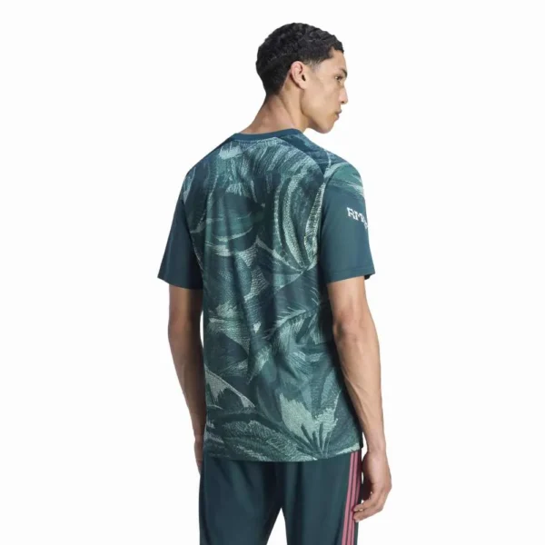 adidas - Camiseta de manga curta Apresentação Real Madrid 26/27 Jersey – Masculino – Aurora Ivy / Semi Green Spark