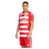 adidas - Camiseta de manga curta Casa 1FC Union Berlin 25/26 – Masculino – Vivid Red / White