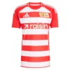adidas - Camiseta de manga curta Casa 1FC Union Berlin 25/26 – Masculino – Vivid Red / White