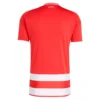 adidas - Camiseta de manga curta Casa 1FC Union Berlin 25/26 – Masculino – Vivid Red / White