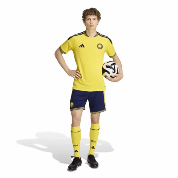 adidas - Camiseta de manga curta Casa Al Nassr 26/27 Jersey – Masculino – Impact Yellow