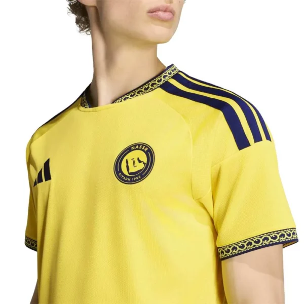 adidas - Camiseta de manga curta Casa Al Nassr 26/27 Jersey – Masculino – Impact Yellow