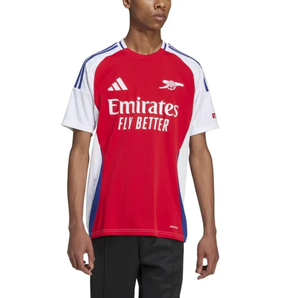 adidas - Camiseta de manga curta Casa Arsenal FC 24/25 – Masculino – Better Scarlet / White
