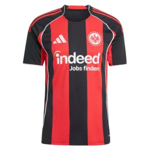 adidas - Camiseta de manga curta Casa Eintracht Frankfurt 25/26 – Masculino – Black / Sge Red