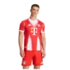 adidas - Camiseta de manga curta Casa FC Bayern Munich 25/26 Authentic – Masculino – Red