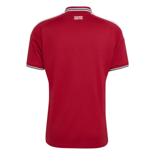 adidas - Camiseta de manga curta Casa Manchester United 26/27 – Masculino – Mufc Red