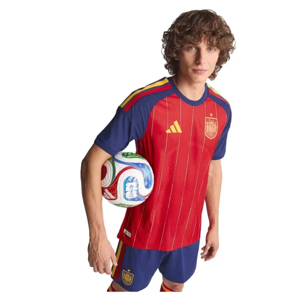 adidas - Camiseta de manga curta Casa Spain 26/27 Authentic – Masculino – Vivid Red