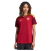 adidas - Camiseta de manga curta feminina Casa AS Roma 26/27 Jersey – Feminino – Team Victory Red