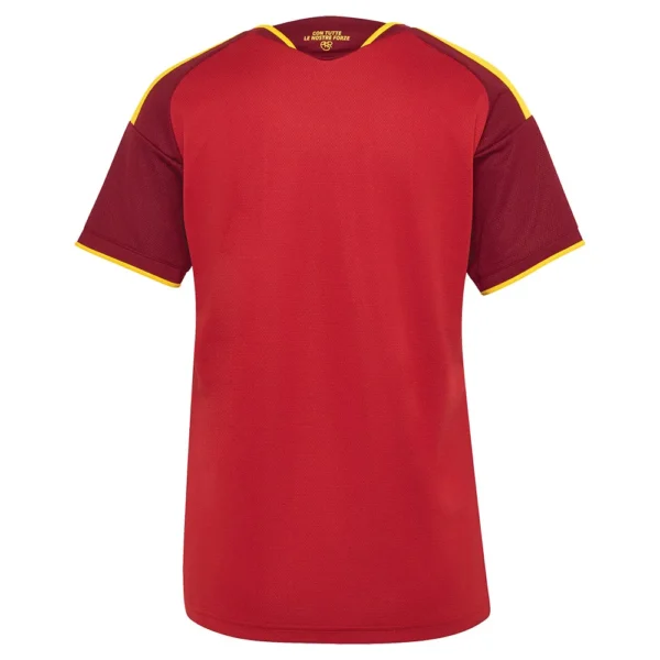 adidas - Camiseta de manga curta feminina Casa AS Roma 26/27 Jersey – Feminino – Team Victory Red