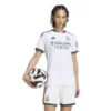 adidas - Camiseta de manga curta feminina Casa Real Madrid 26/27 Authentic Jersey – Feminino – White