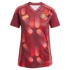 adidas - Camiseta de manga curta feminina Visitante Germany 24/25 – Feminino – Team Coll Burgundy 2