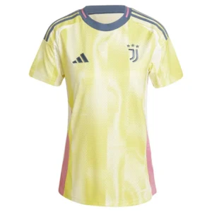 adidas - Camiseta de manga curta feminina Visitante Juventus 24/25 – Feminino – Pure Sulfur
