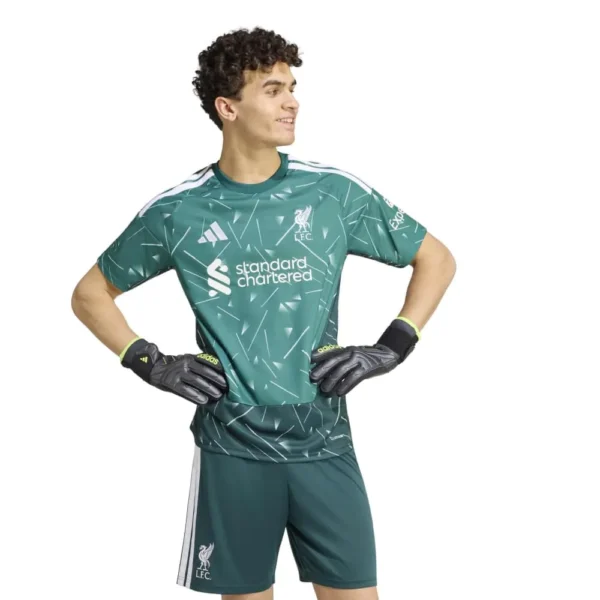 adidas - Camiseta de manga curta Guarda-redes Casa Liverpool FC 26/27 – Masculino – Noble Green