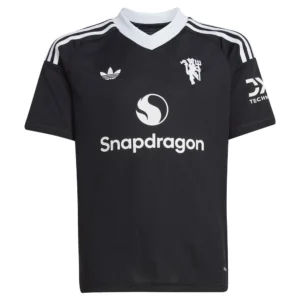 adidas - Camiseta de manga curta Guarda-redes Manchester United 24/25 junior – Black
