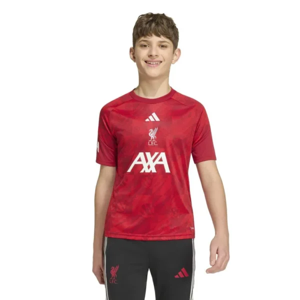 adidas-camiseta-de-manga-curta-junior-apresentacao-liverpool-fc-26-27-jersey.webp adidas - Camiseta de manga curta júnior Apresentação Liverpool FC 26/27 Jersey – Active Maroon / Better Scarlet