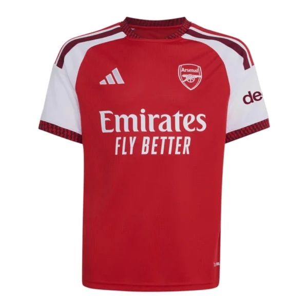 adidas - Camiseta de manga curta júnior Casa Arsenal FC 26/27 – Better Scarlet