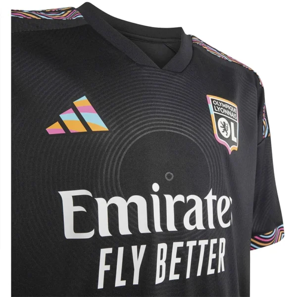 adidas-camiseta-de-manga-curta-junior-terceira-olympique-de-lyon-26-27-jersey-3.webp adidas - Camiseta de manga curta júnior Terceira Olympique De Lyon 26/27 Jersey – Black