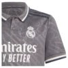adidas - Camiseta de manga curta júnior Terceira Real Madrid 24/25 – Charcoal