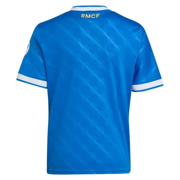 adidas - Camiseta de manga curta júnior Terceira Real Madrid 25/26 – Bluebird
