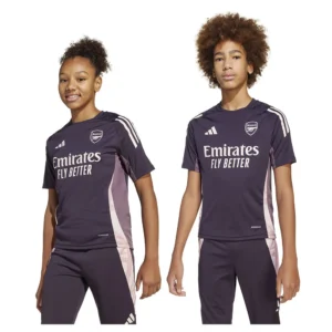 adidas - Camiseta de manga curta júnior Treinamento Arsenal 24/25 Tiro – Aurora Black
