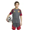 adidas - Camiseta de manga curta júnior Treinamento AS Roma 26/27 Jersey – Grey Six / Team Victory Red