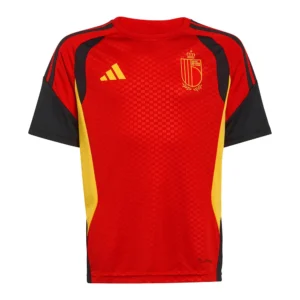 adidas - Camiseta de manga curta júnior Treinamento Belgium 26/27 Tiro – Red