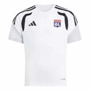 adidas - Camiseta de manga curta júnior Treinamento Olympique De Lyon 26/27 Jersey – White / Black