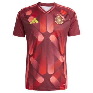 adidas - Camiseta de manga curta júnior Visitante Germany 24/25 – Team Coll Burgundy 2