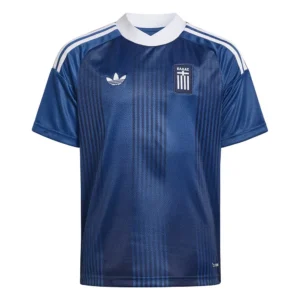 adidas - Camiseta de manga curta júnior Visitante Greece 26/27 – Dusky Petrol