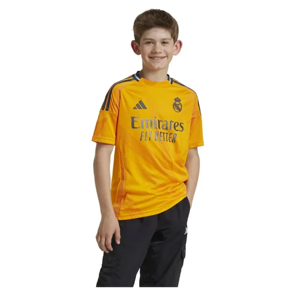 adidas-camiseta-de-manga-curta-junior-visitante-real-madrid-24-25.webp adidas - Camiseta de manga curta júnior Visitante Real Madrid 24/25 – Crew Orange
