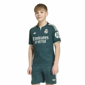 adidas - Camiseta de manga curta júnior Visitante Real Madrid 26/27 – Aurora Ivy