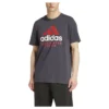 adidas - Camiseta de manga curta Manchester United 24/25 SZN Graphic – Masculino – Night Grey