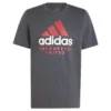adidas - Camiseta de manga curta Manchester United 24/25 SZN Graphic – Masculino – Night Grey