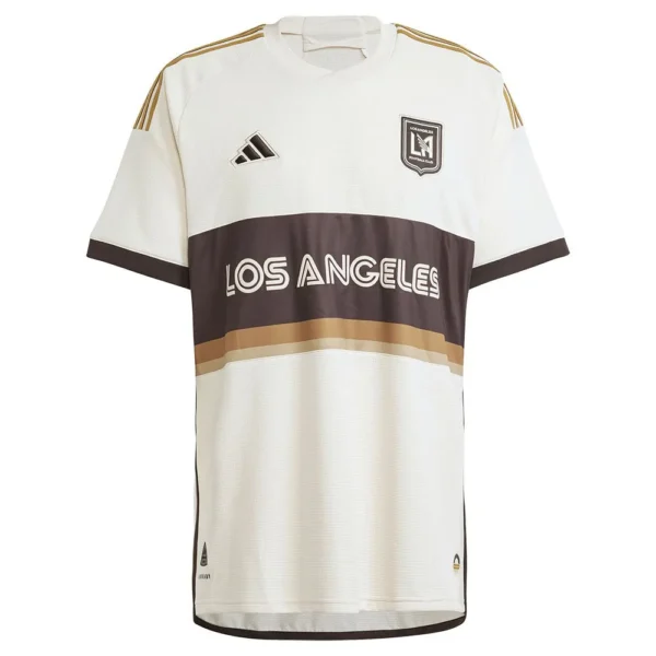 adidas - Camiseta de manga curta Terceira LA Galaxy Authentic 24/25 – Masculino – Linen