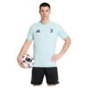 adidas - Camiseta de manga curta Treinamento Juventus 25/26 Tiro Competition – Masculino – Regular Semi Flash Aqua