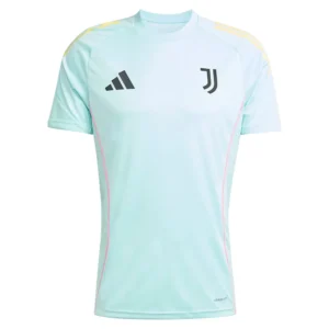 adidas - Camiseta de manga curta Treinamento Juventus 25/26 Tiro Competition – Masculino – Regular Semi Flash Aqua