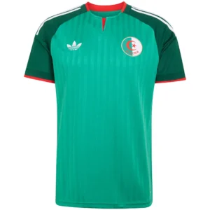 adidas - Camiseta de manga curta Visitante Algeria 26/27 – Masculino – Court Green