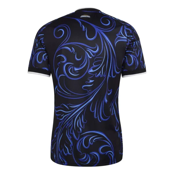 adidas - Camiseta de manga curta Visitante Argentina 26/27 – Masculino – Black / Lucid Blue / Blue Burst