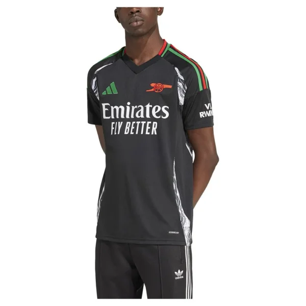 adidas-camiseta-de-manga-curta-visitante-arsenal-fc-24-25.webp adidas - Camiseta de manga curta Visitante Arsenal FC 24/25 – Masculino – Black