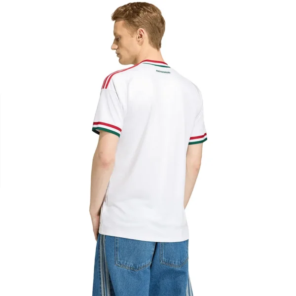 adidas - Camiseta de manga curta Visitante Hungary 26/27 – Masculino – White