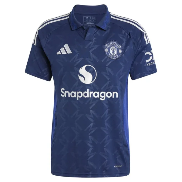 adidas - Camiseta de manga curta Visitante Manchester United 24/25 – Masculino – Night Indigo