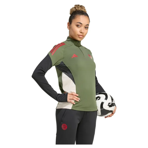 adidas - Camisa feminina  Treinamento FC Bayern Tiro 25/26 Competition – Feminino – Base Green