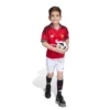 adidas - Conjunto Junior de manga curta Casa Manchester United 25/26 Mini – Mufc Red