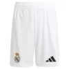 adidas - Conjunto Junior de manga curta Casa Real Madrid 24/25 – White / White