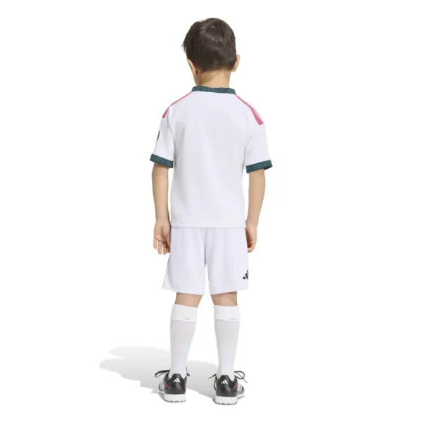 adidas - Conjunto Junior de manga curta Casa Real Madrid 26/27 Mini – White
