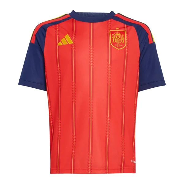 adidas - Conjunto Junior de manga curta Casa Spain 26/27 Youth – Vivid Red
