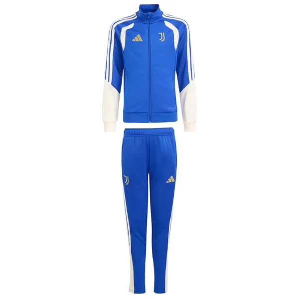 adidas - Conjunto de treino júnior Juventus 26/27 – Bold Blue / Chalk White