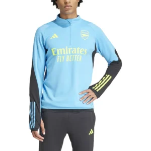 adidas - Moletom com meia-zíper Treinamento Arsenal FC 23/24 – Masculino – Pulse Blue