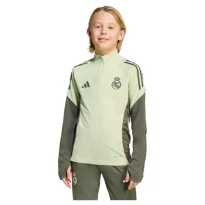 adidas - Moletom juvenil Treinamento Real Madrid Tiro 25/26 Competition – Almost Lime