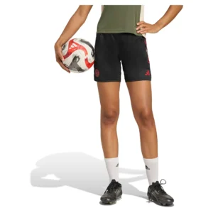adidas - Shorts femininos Treinamento FC Bayern Tiro 25/26 Competition – Black